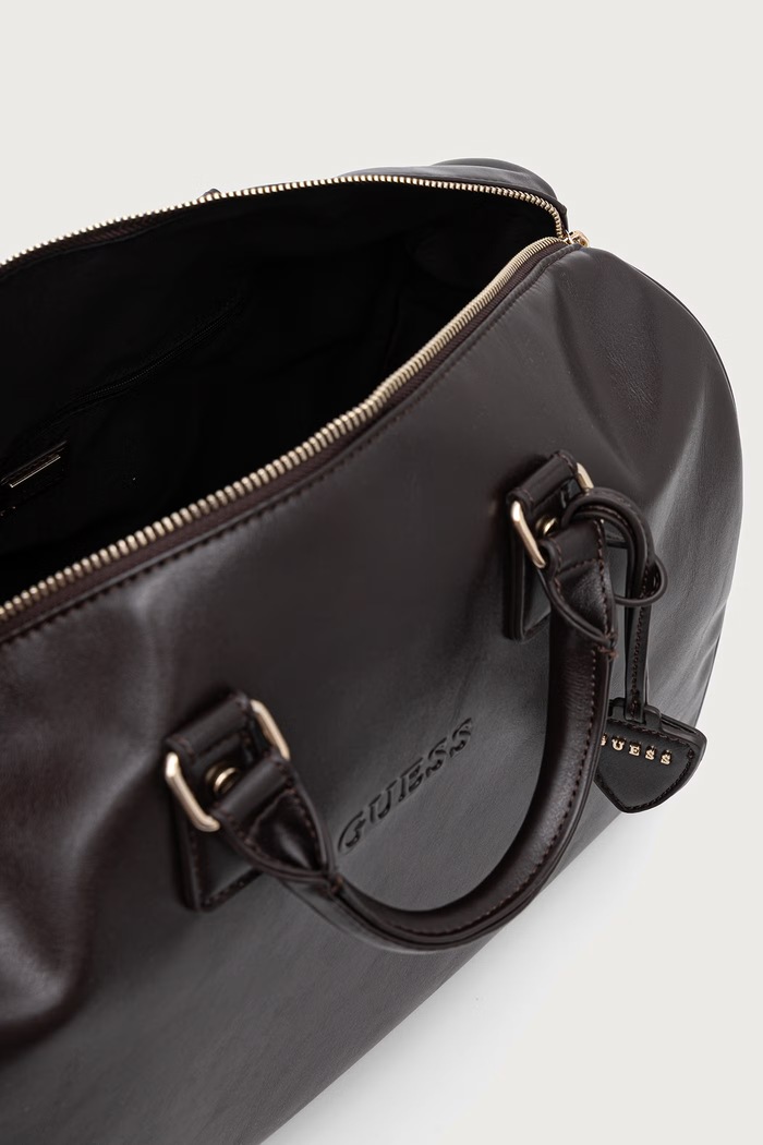 Torba za žene od imitacije kože ERIN Guess smeđa V6BZ05.W4592