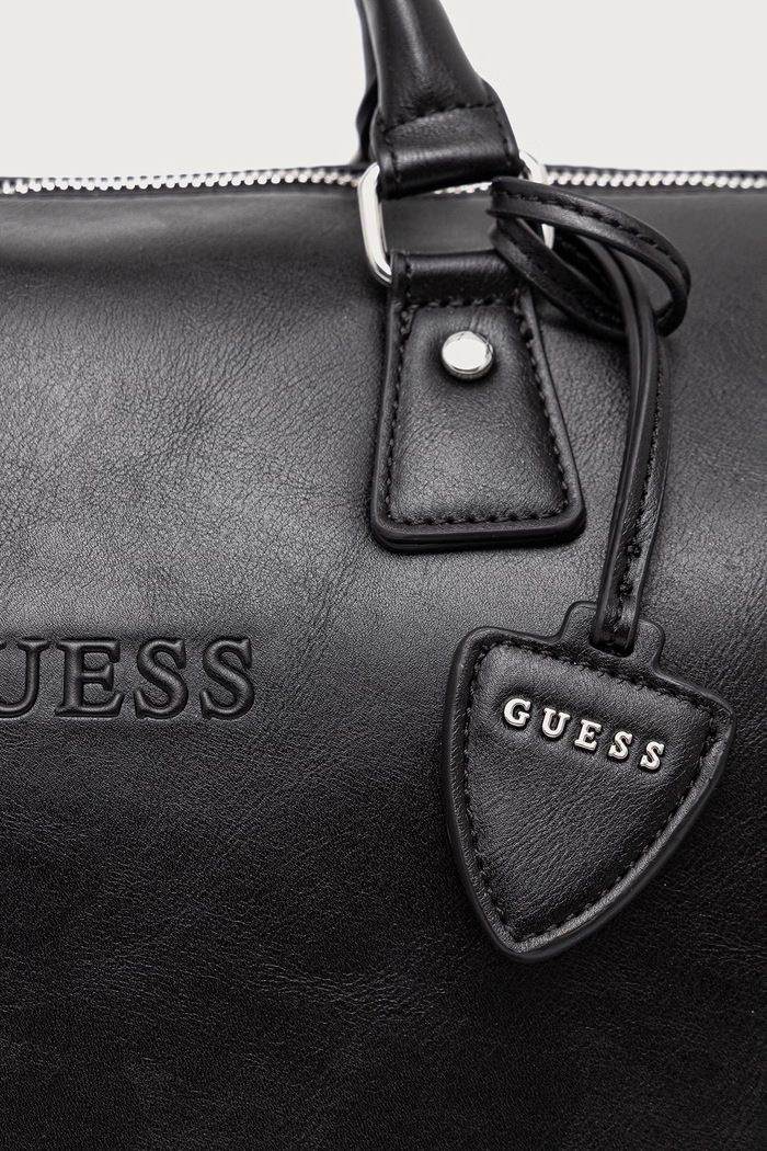 Torba za žene od imitacije kože ERIN Guess V6BZ05.W4592 crna