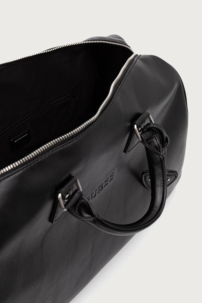 Torba za žene od imitacije kože ERIN Guess crna V6BZ05.W4592