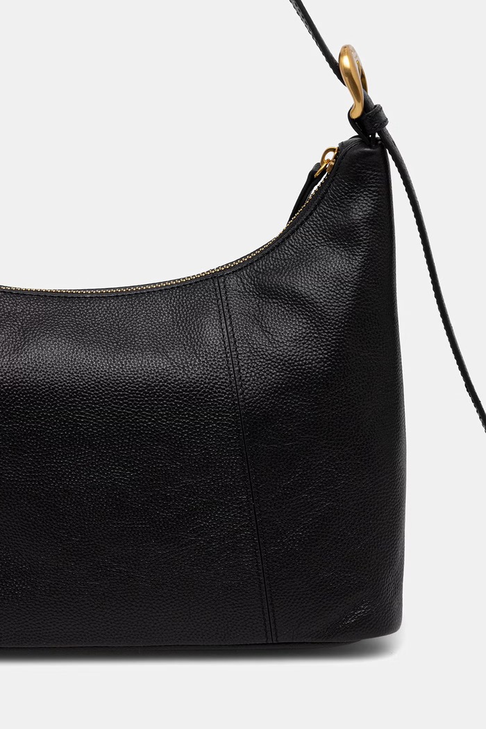 Dodaci Twinset mala torba hobo za žene kožna 262TB7191 crna