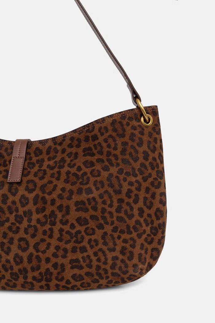 Doplnky Twinset kabelka hobo dámska semišová 262TB7152 hnedá
