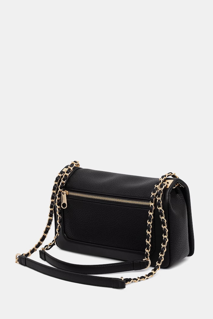 Dodatki Twinset crossbody torbica ženska iz umetnega usnja 262TB7044 črna