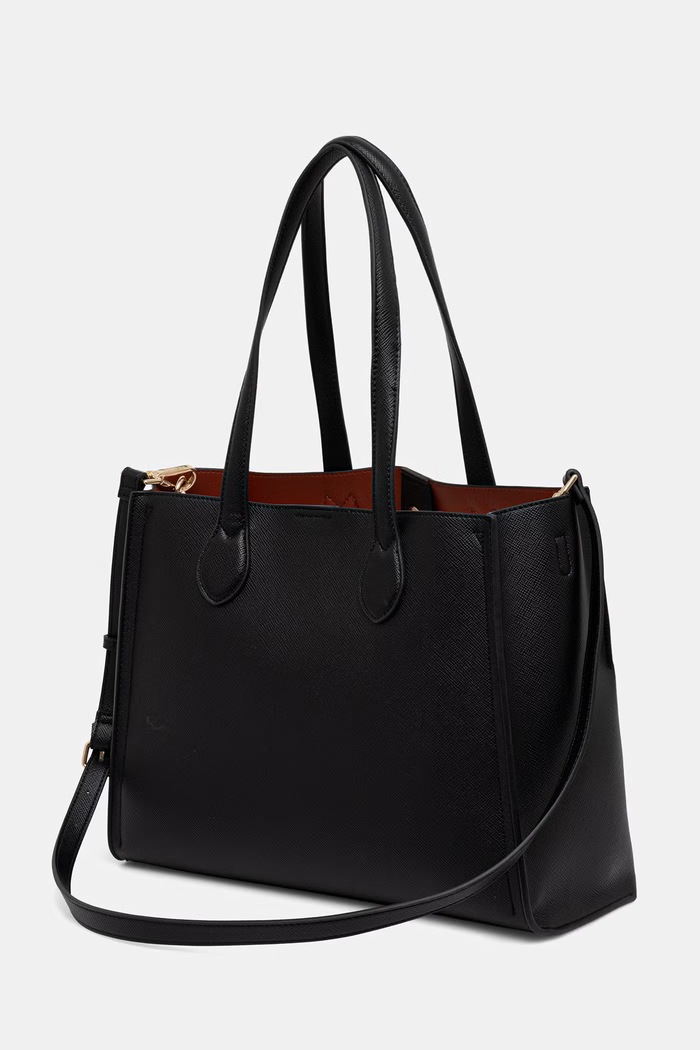 Dodaci Twinset tote torba za žene od imitacije kože 262TB7100 crna