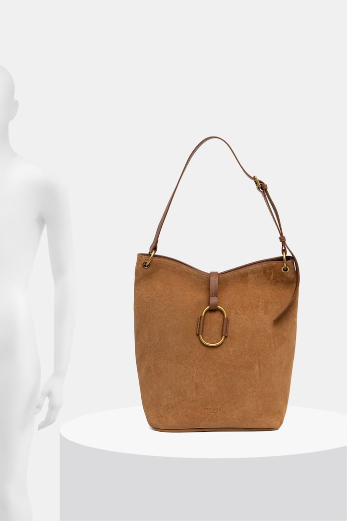 Twinset kabelka hobo dámska semišová 262TB7150