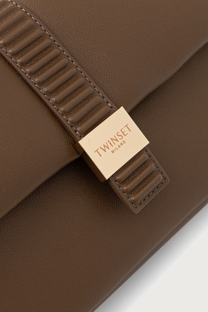 Twinset сумка crossbody для женщин из искусственной кожи коричневый 262TB7022