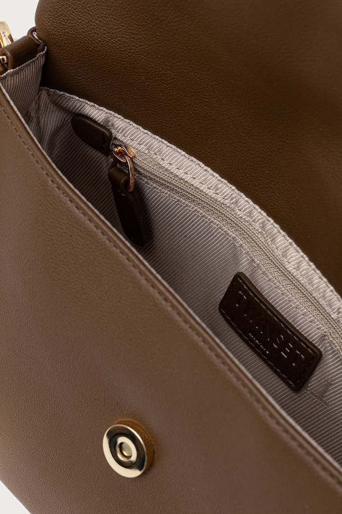 Twinset сумка crossbody для женщин из искусственной кожи 262TB7022 коричневый