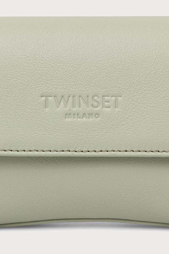 Torebka damska skórzana Twinset 262TB7171 zielony