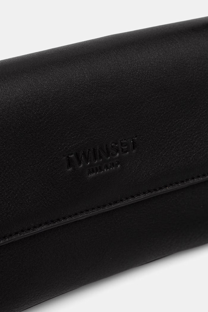 Twinset kabelka dámska kožená čierna 262TB7171