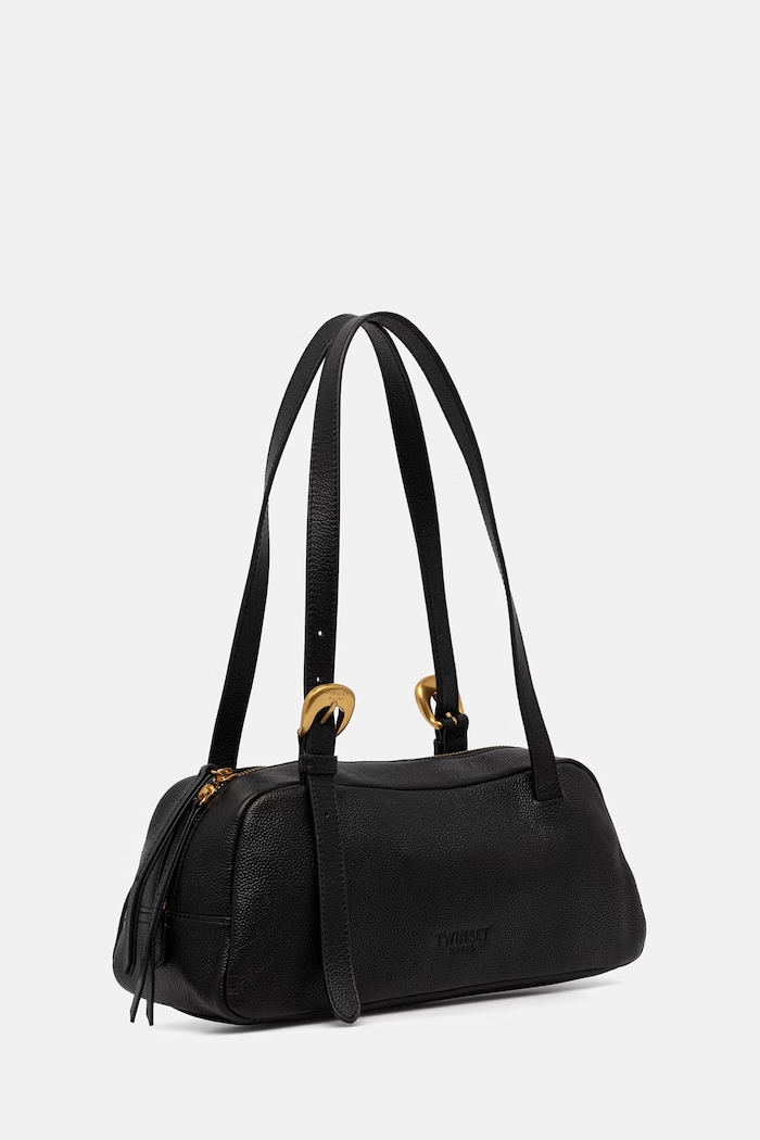 Twinset baguette torbica ženska usnjena 262TB7193 črna AW26