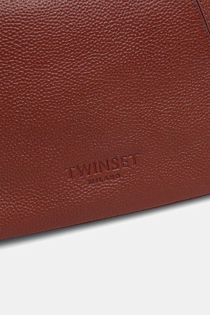 Twinset torebka damska skórzana czerwony 262TB7195