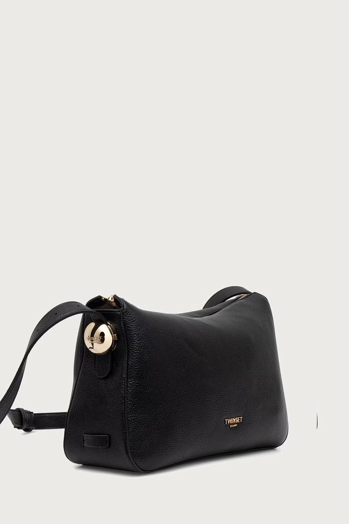 Twinset чанта crossbody дамска от имитация на кожа 262TB7213 черен AW26