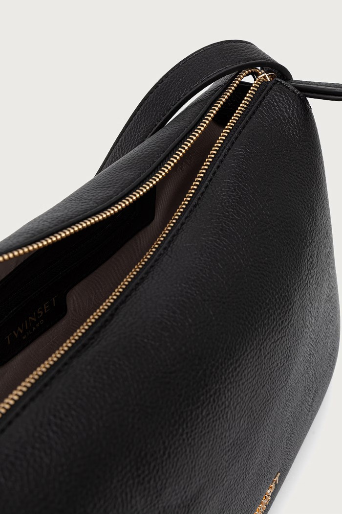 Twinset чанта crossbody дамска от имитация на кожа 262TB7213 черен