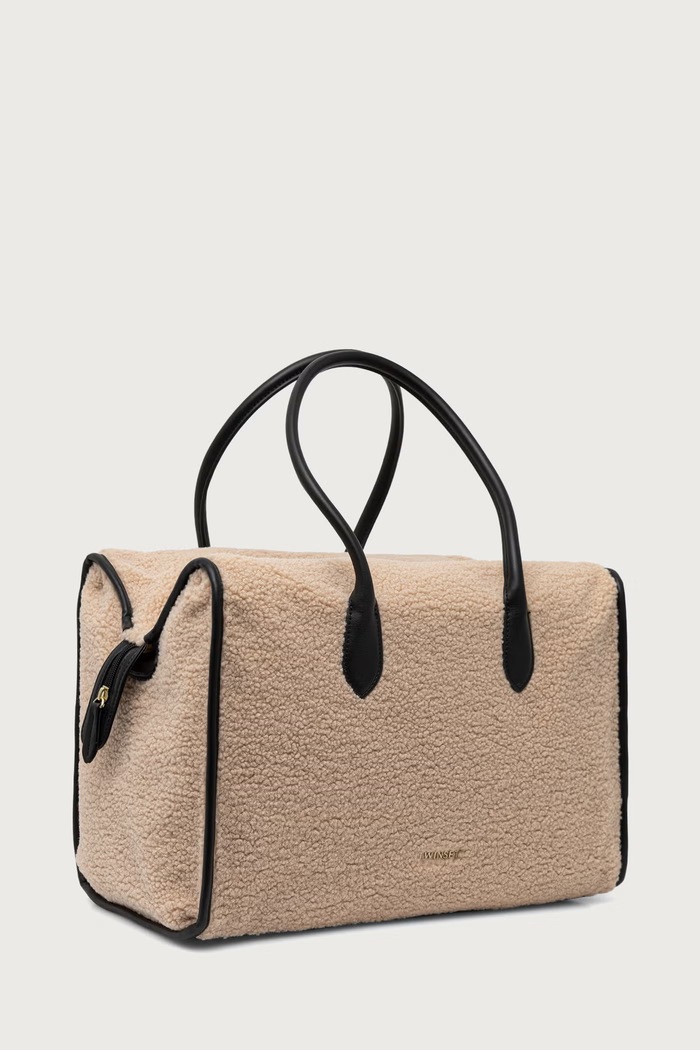 Twinset Kabelka typu tote dámska 262LI7AFF béžová AW26