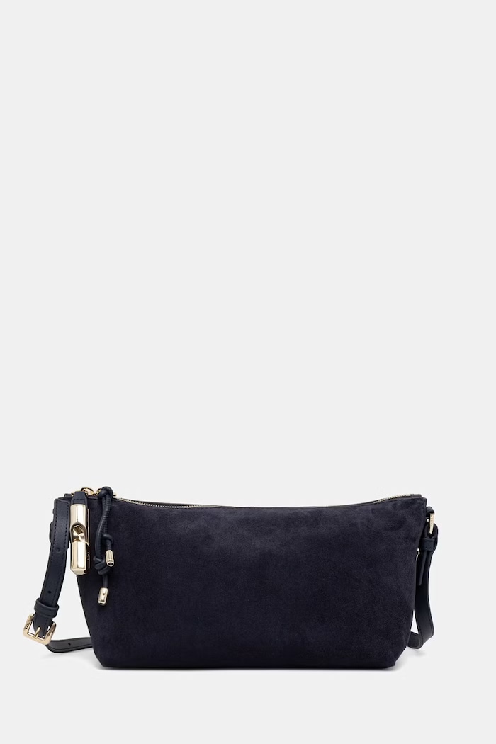 Furla torebka crossbody damska zamszowa granatowy WE00865.BX4018.2677S