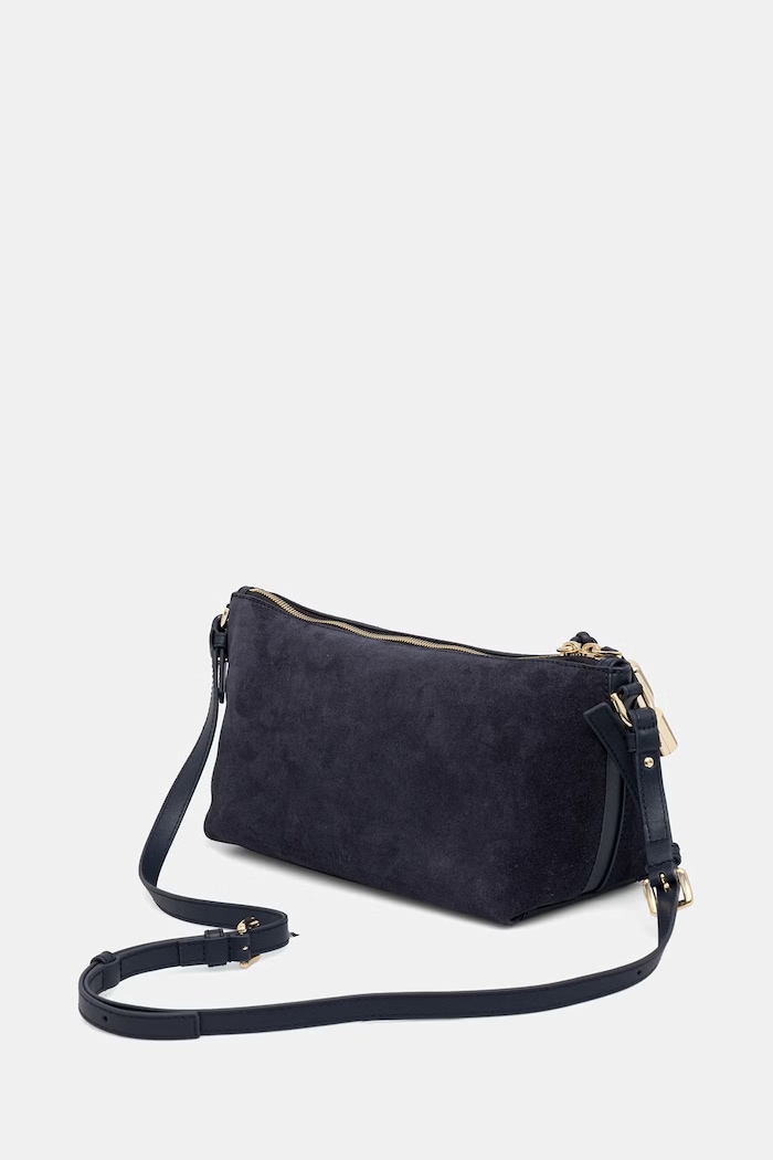 Akcesoria Furla torebka crossbody damska zamszowa WE00865.BX4018.2677S granatowy