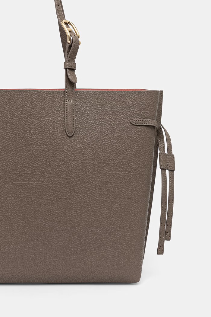 Akcesoria Furla torebka shopper damska skórzana WB02001.BX4329.4916S brązowy