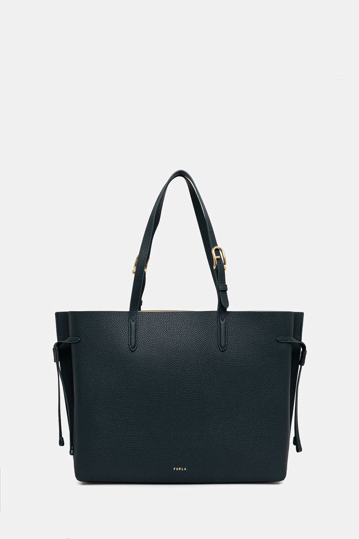 Furla torebka shopper damska skórzana zielony WB02001.BX4329.4913S