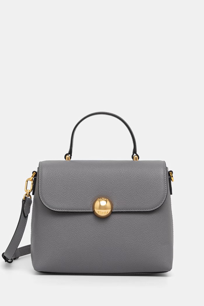 Furla torebka crossbody damska skórzana szary WB01882.BX3036.4909S