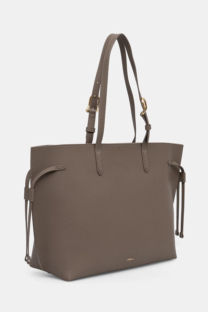 Furla torebka shopper damska skórzana WB02059.BX4329.4916S brązowy AW26