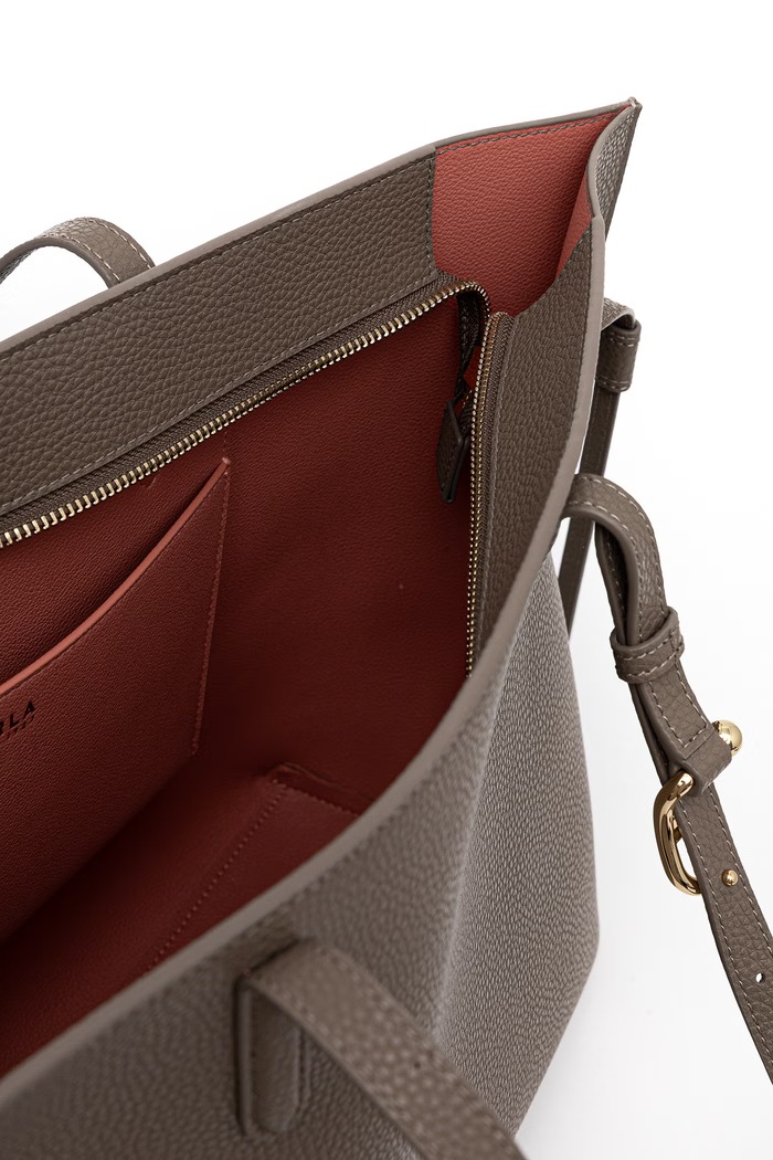 Furla torebka shopper damska skórzana WB02059.BX4329.4916S brązowy