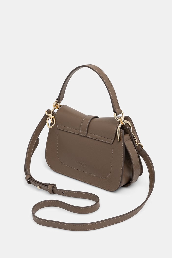 Akcesoria Furla torebka crossbody damska skórzana WB01032.BX2045.4903S brązowy