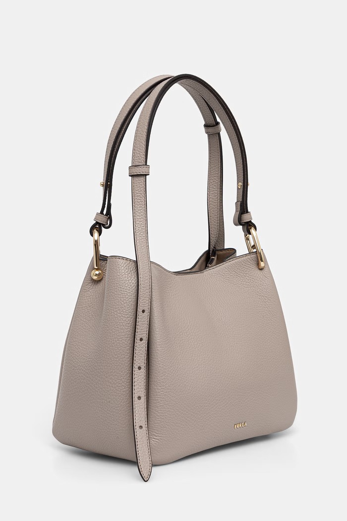 Furla torebka shopper damska skórzana WB02020.HSF000.4892S beżowy AW26