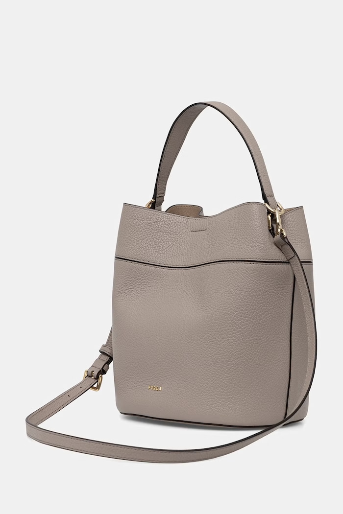 Akcesoria Furla torebka crossbody damska skórzana WB01953.HSF000.4892S beżowy