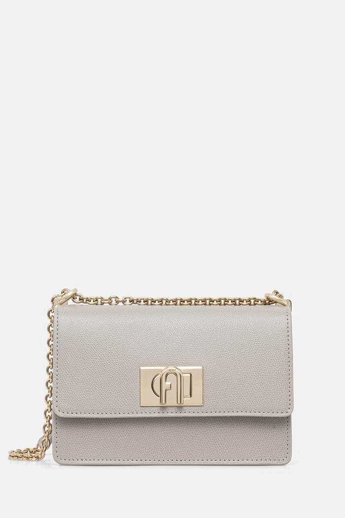 Furla crossbody kabelka dámska kožená sivá BAFKACO.ARE000.4897S