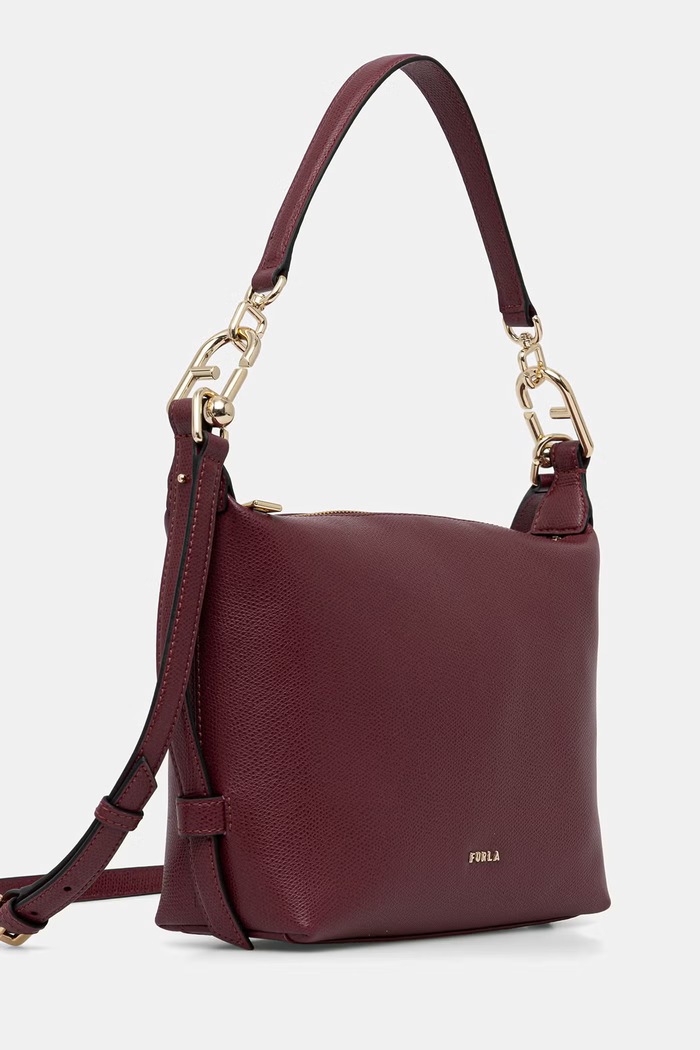 Furla torebka crossbody damska skórzana WE00877.A.0023.4908S bordowy AW26