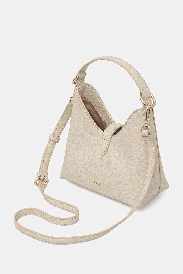 Akcesoria Furla torebka crossbody damska skórzana WE00876.ARE000.4901S beżowy