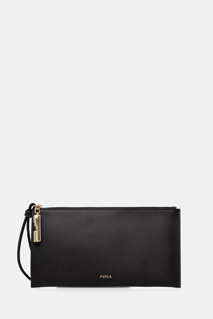 Furla Клатч жіночий шкіряний чорний WE00890.ARE000.O6000