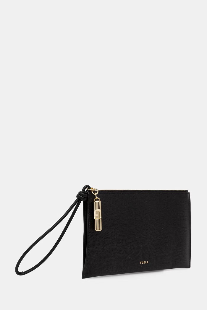 Furla Клатч жіночий шкіряний WE00890.ARE000.O6000 чорний AW26