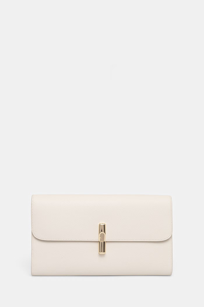 Furla kopertówka damska skórzana beżowy WE00913.ARE000.PNN00