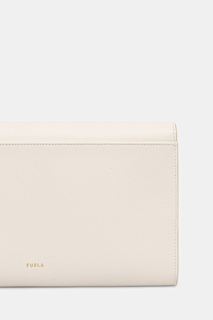 Furla kopertówka damska skórzana beżowy WE00913.ARE000.PNN00