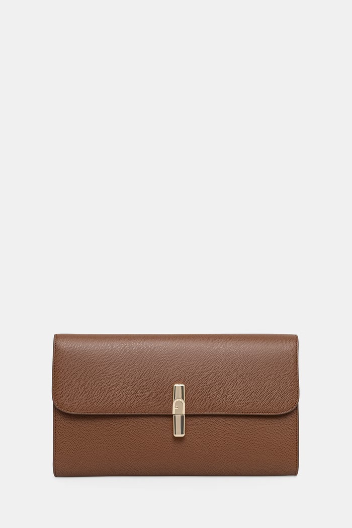 Furla kopertówka damska skórzana brązowy WE00913.ARE000.03B00