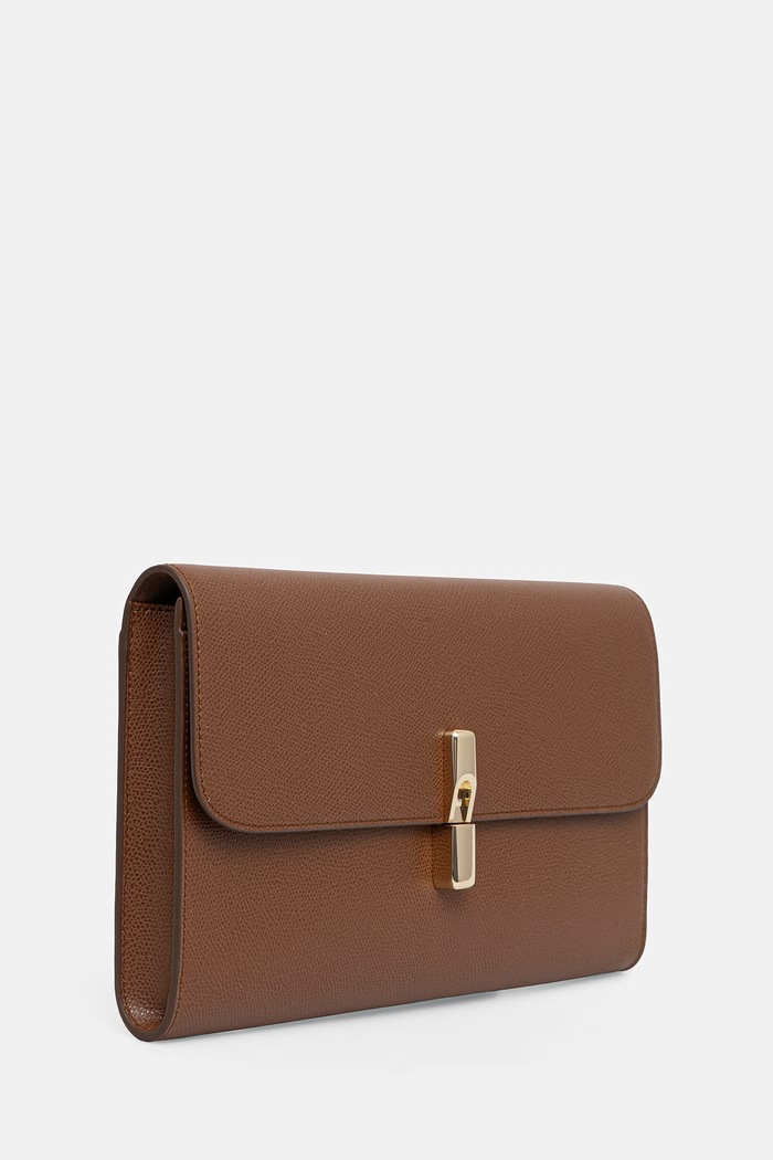 Furla kopertówka damska skórzana WE00913.ARE000.03B00 brązowy AW26