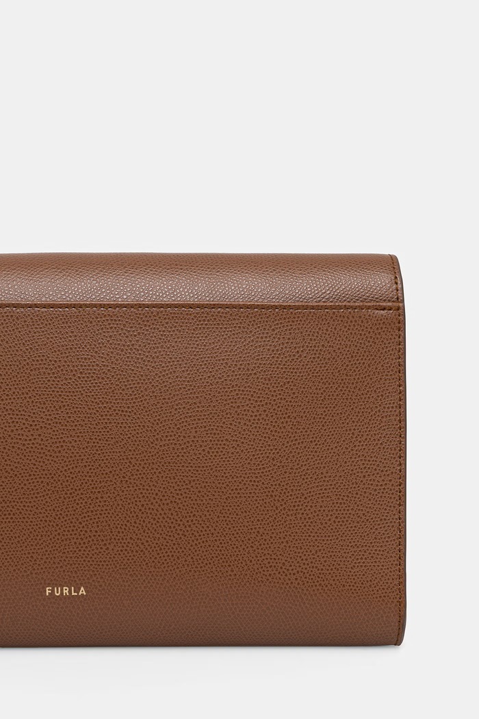 Furla kopertówka damska skórzana brązowy WE00913.ARE000.03B00