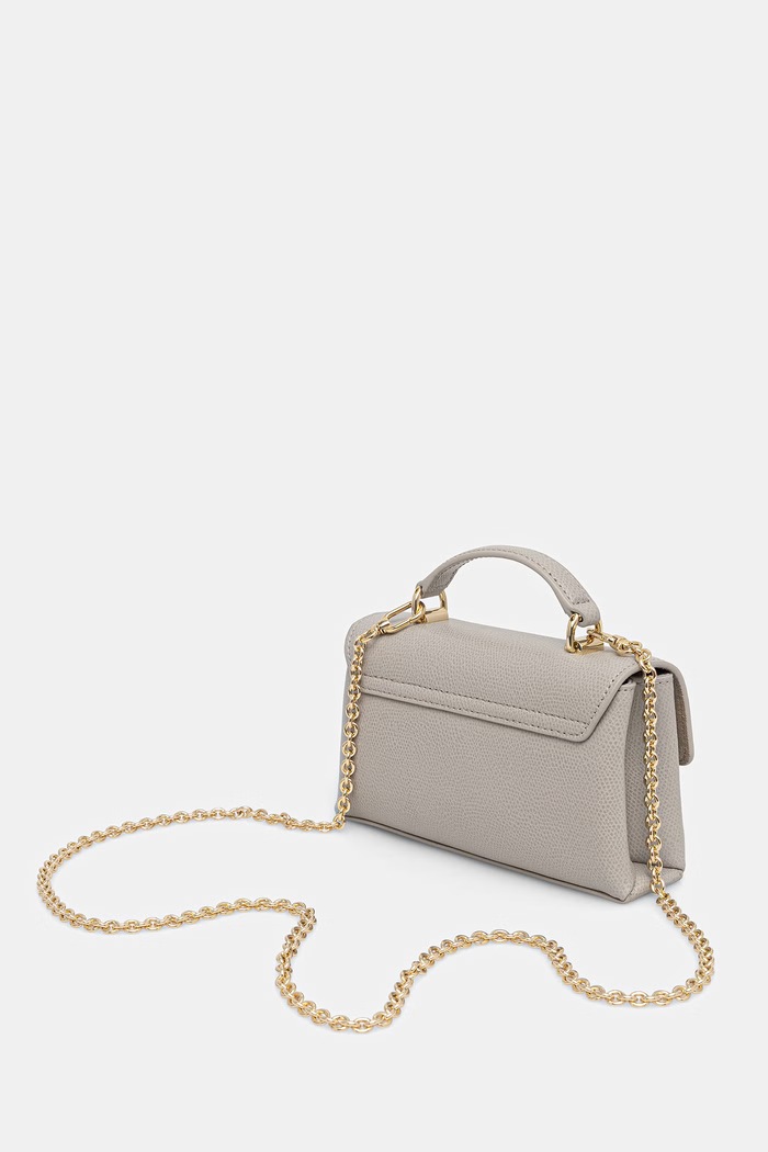 Akcesoria Furla torebka crossbody damska skórzana WE00423.ARE000.4897S szary