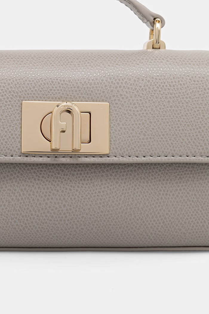 Furla torebka crossbody damska skórzana szary WE00423.ARE000.4897S
