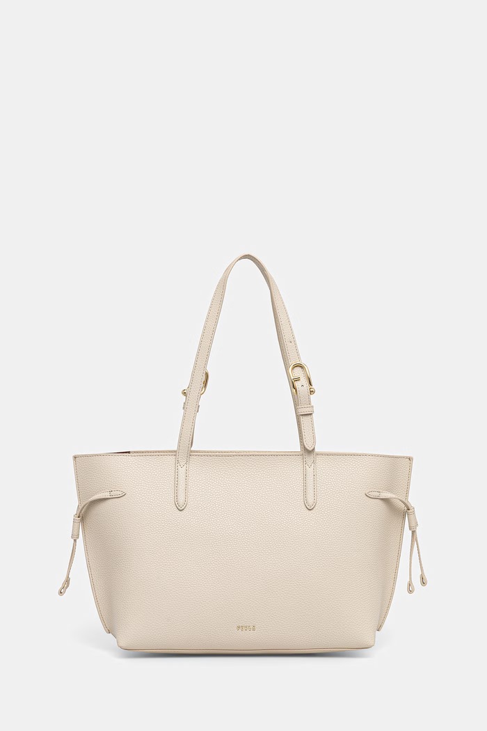 Furla torebka shopper damska skórzana beżowy WB02069.BX4329.4915S