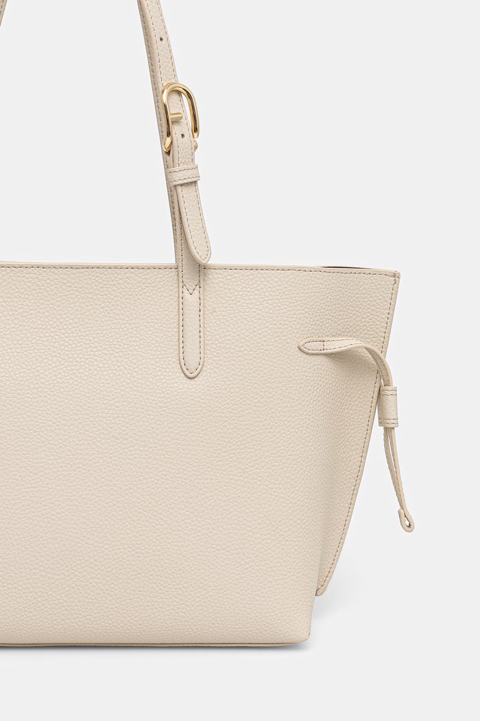 Akcesoria Furla torebka shopper damska skórzana WB02069.BX4329.4915S beżowy