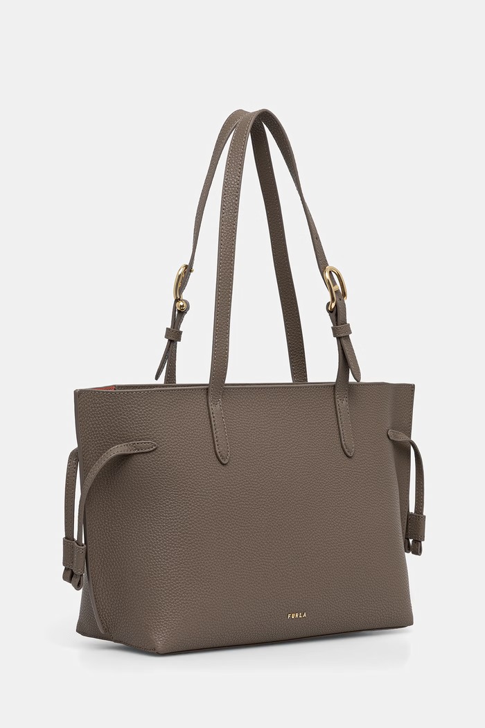 Furla torebka shopper damska skórzana WB02069.BX4329.4916S brązowy AW26