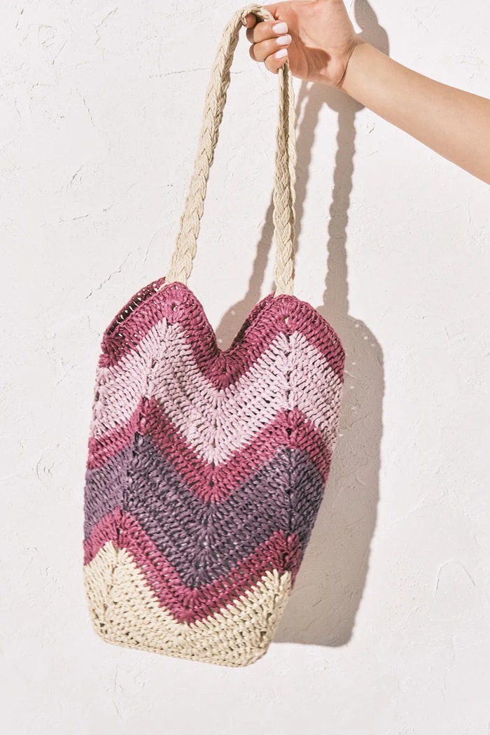 women'secret torebka tote damska pleciona 3064303 multicolor AW26