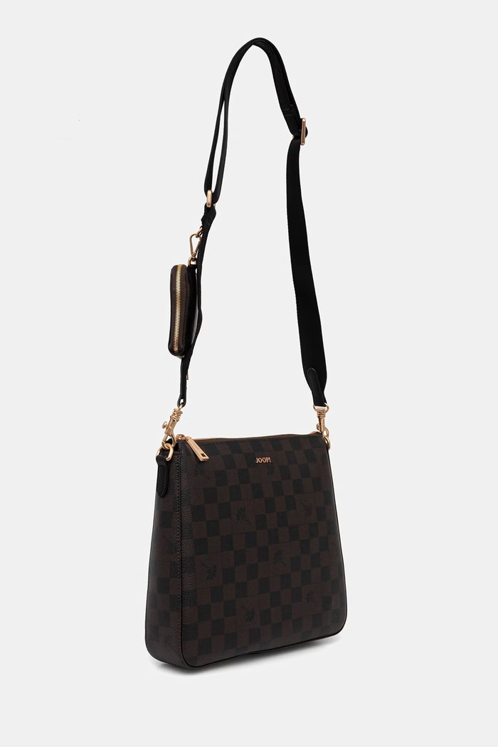 Joop! torebka crossbody damska z imitacji skóry Cortina Piazza Jasmina 4140006419 brązowy AW26