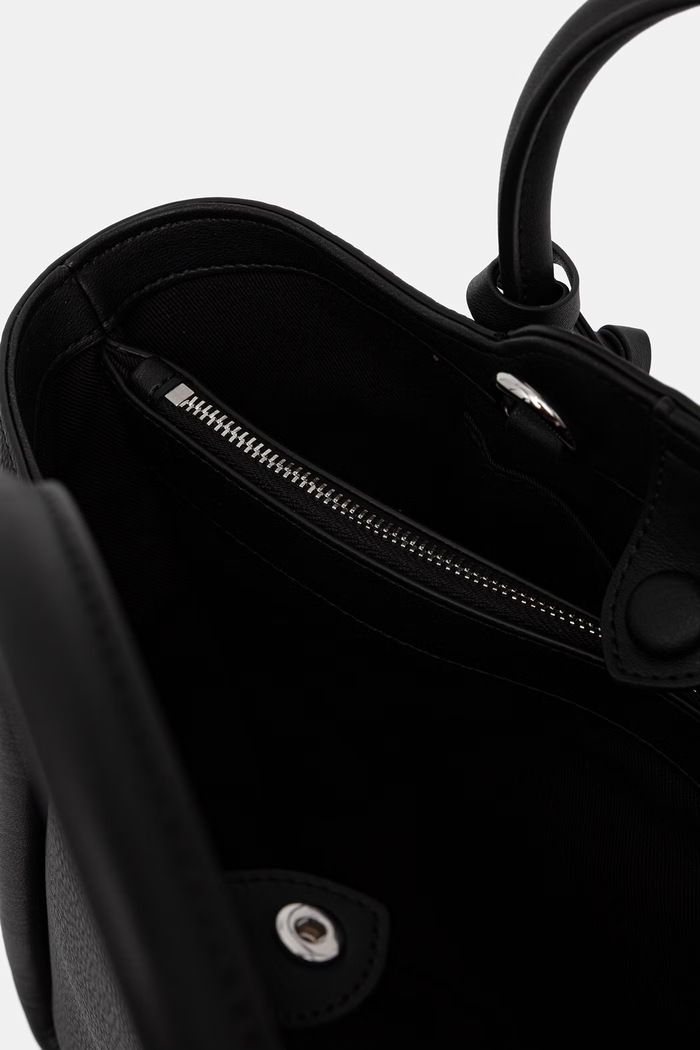 Karl Lagerfeld kabelka typu tote dámska z imitácie kože IKON B3W30117 čierna