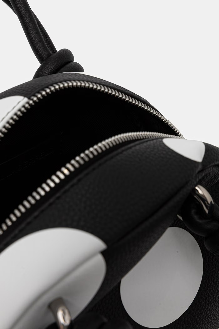 Karl Lagerfeld geantă crossbody pentru femei cu imitație de piele IKON B3W30121 negru