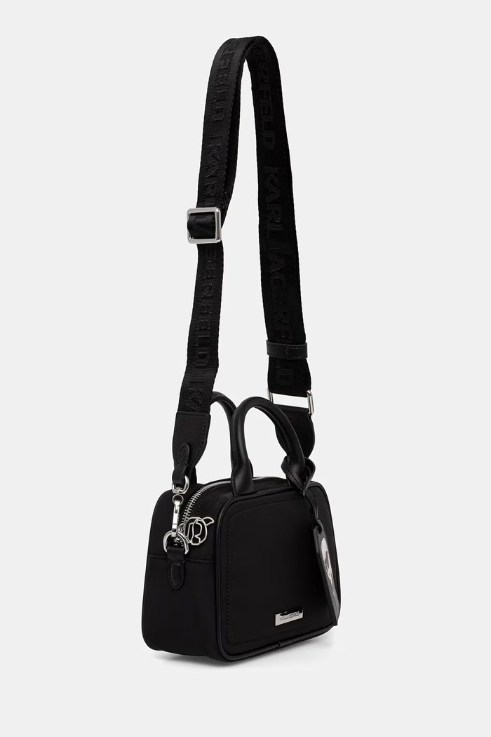 Karl Lagerfeld crossbody kabelka dámska IKON B3W30130 čierna AW26