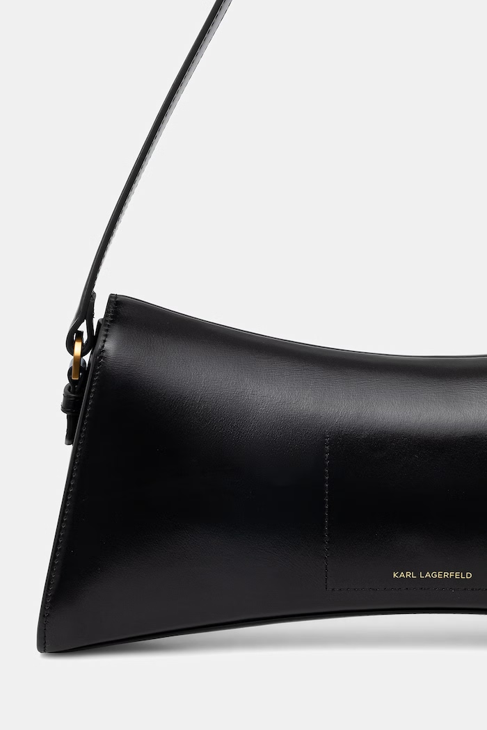 Αξεσουάρ Karl Lagerfeld baguette γυναικεία δερμάτινη K/AUTOGRAPH B3W30267 μαύρο