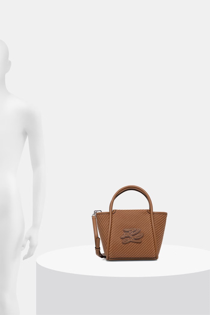Karl Lagerfeld crossbody kabelka dámska pletená K/AUTOGRAPH B3W30314