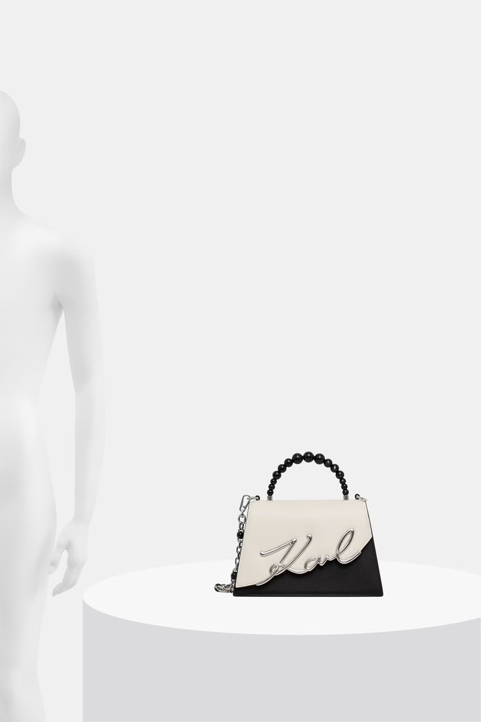 Karl Lagerfeld geantă crossbody pentru femei din piele K/SIGNATURE B3W30304